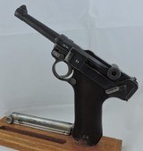 Mauser (Luger) P-08, Cal. 9mm, Ser. 3224y. Coded S/42 1936. - 2 of 9