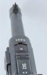 Luger P.08 (Nazi) Coded S/42 1938, Cal. 9mm, Ser. 6318 m. - 5 of 10