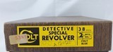 Colt Detective Special, Rare 3 1/2" Barrel , Cal. .38, Ser. 12020. Mfg 1969. - 14 of 15