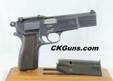 Browning, Scarce Pre-War Hi Power, Cal. 9mm, Ser. 39730, Super condition. - 1 of 13