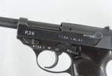Walther, (Nazi) P-38, Cal. 9mm, 9738 I, Mfg. June/44. - 8 of 14