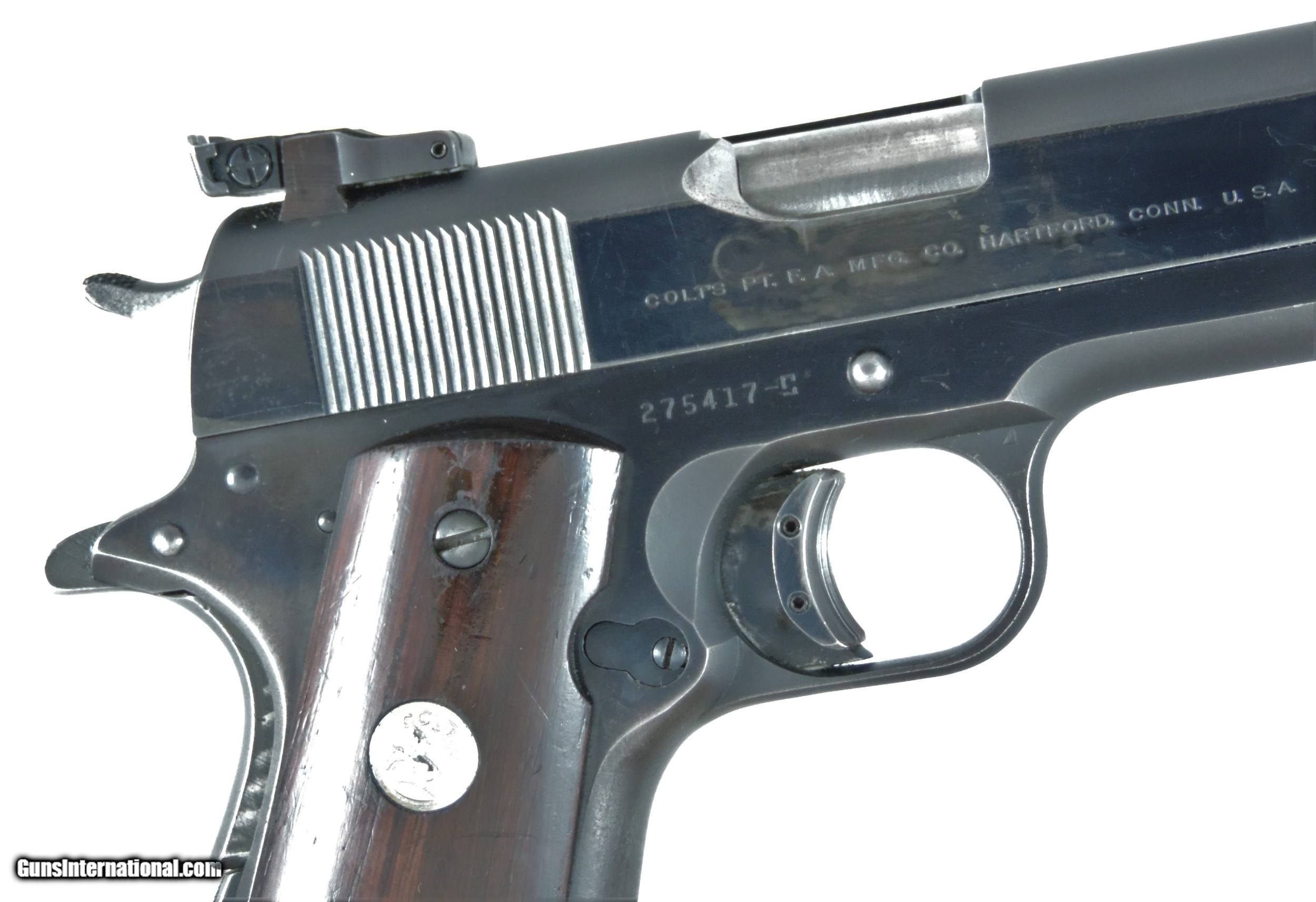 Colt .45 government models　コルト45ガバメント Colt Government Model 45ACP SN:C114777 MFG:1919 - Old Colt