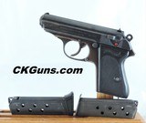 Walther Alloy Frame PPK , Cal. 32 acp, Ser. 4290XX K. Mfg 1944. - 1 of 14