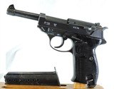 Mauser (Walther) P-38, byf/44, Cal. 9mm, Ser. 8909. BEAUTIFUL LATE WAR PRODUCTION. - 5 of 14