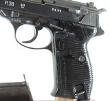 Mauser (Walther) P-38, byf/44, Cal. 9mm, Ser. 8909. BEAUTIFUL LATE WAR PRODUCTION. - 8 of 14