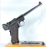 DWM NAVY LUGER MDL 1906, CAL. 9mm,SER. 6557, "KIEL NAVY YARD". - 1 of 15