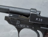 WALTHER P-38, AC/44, 9MM, SER 7073 i. A SCARCE VARIANT and SUPER CONDITION.  - 16 of 18