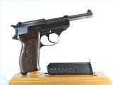 MAUSER P-38,  BYF/43 (STACKED), 9MM,  SER. 5786 m. SUPER CONDITION, ALL PARTS MATCH. - 2 of 13