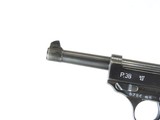 MAUSER P-38,  BYF/43 (STACKED), 9MM,  SER. 5786 m. SUPER CONDITION, ALL PARTS MATCH. - 6 of 13