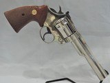 COLT TROOPER MK.III, Cal. .357 MAG., Ser. # L1974XX, NICKLE, 6" BARREL. MINTY AND LOOKS UNFIRED!!! - 5 of 12