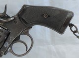 UNCUT WEBLEY & SCOTT MK. VI, .455, SER. 154502, MFG. 1915. - 2 of 15