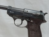 UNFIRED, MAUSER(BYF/44), P-38, 9MM, SER. 9709 R. - 4 of 17