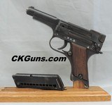 PRISTINE, JAPANESE NAMBU TYPE 94,  CAL.8MM, SER. 66980, MFG. 20.3 - 1 of 12