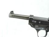 PRISTINE, MAUSER (BYF/44),P-38, RIG, CAL. 9MM, SER. 2637t. - 2 of 18