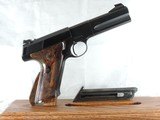 COLT MATCH TARGET WOODSMAN, CAL. .22 LR., SER. 77229-S, BARREL 4 1/2", MFG. 1950. - 5 of 15