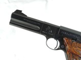 COLT MATCH TARGET WOODSMAN, CAL. .22 LR., SER. 77229-S, BARREL 4 1/2", MFG. 1950. - 2 of 15