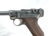 DWM LUGER, POLICE P08, 9MM, #6795a DATED 1920. *SOLD* - 3 of 12