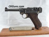 DWM LUGER, POLICE P08, 9MM, #6795a DATED 1920. *SOLD* - 1 of 12
