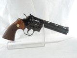 COLT PYTHON, CAL. 357 MAG. SER. E22306, 6" BAR. MFG. 1971. - 5 of 15