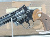 COLT PYTHON, CAL. 357 MAG. SER. E22306, 6" BAR. MFG. 1971. - 3 of 15