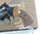 COLT PYTHON, CAL. 357 MAG. SER. E22306, 6" BAR. MFG. 1971. - 4 of 15