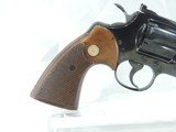 COLT PYTHON, CAL. 357 MAG. SER. E22306, 6" BAR. MFG. 1971. - 8 of 15