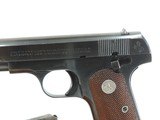 COLT 1908 CAL. .380ACP, SER. 57059, MFG 1922.  - 3 of 13