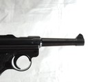 BLACK WIDOW MAUSER BANNER POLICE P-08 LUGER.  9MM, SER. 7474 Y, MFG 1942 - 6 of 12