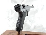 BLACK WIDOW MAUSER BANNER POLICE P-08 LUGER.  9MM, SER. 7474 Y, MFG 1942 - 9 of 12