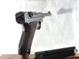 MAUSER "BANNER" POLICE LUGER, P.08  CAL, 9MM, SER. 9788 K,MFG. 1941. PRISTINE IS EXACTLY THE WORD!!!!! - 10 of 13