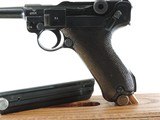 MAUSER "BANNER" POLICE LUGER, P.08  CAL, 9MM, SER. 9788 K,MFG. 1941. PRISTINE IS EXACTLY THE WORD!!!!! - 4 of 13