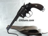 RARE U.S. 1899 SMITH AND WESSON .38 MILITARY, CAL. .38 S &W LONG, SER. 13465. RARE HOLSTER INCLUDED!!! - 1 of 16