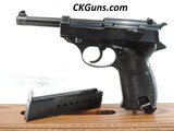NAZI MAUSER P-38 (BYF/43), CAL 9MM, SER. 8825 I - 1 of 12