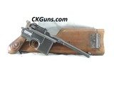 WOW, MAUSER BROOMHANDLE RED NINE C96 RIG, CAL. 9MM, SER. 2734. - 1 of 15