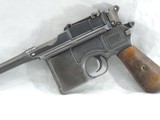 A BEAUTY, MAUSER C-96, RIG, CAL. .30 MAUSER, SER. 424875. - 5 of 16