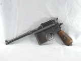 A BEAUTY, MAUSER C-96, RIG, CAL. .30 MAUSER, SER. 424875. - 3 of 16