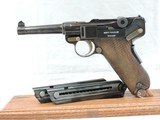 AWESOME, MAUSER PARABELLUM, SWISS LUGER, (P.08), CAL. 9MM, SER. 11.00.1953. WHAT A STORY!!!! - 5 of 10