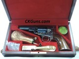 UNTOUCHED UBERTI, COLT POCKET 1849  "WELLS FARGO" COMM. CASED SET.  - 1 of 12