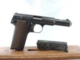 MINTY ASTRA 600 NAZI CONTRACT, CAL .9MM, SER. 1949. RACK QUEEN - 2 of 18