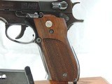 PRISTINE, SMITH & WESSON MDL. 52 "PRE-DASH" CAL .38 MID RANGE, SER. 50964, MFG. 1962 - 2 of 12