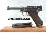 MINTY MAUSER LUGER  S/42 P-08, CAL 9MM, SER. 7094 o. MFG. 1936. - 1 of 12