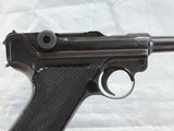 VERY RARE, "MAUSER BANNER POLICE BLACK WIDOW" LUGER P-O8, MFG.1942, CAL. 9MM. SER. 7474 y. - 7 of 14
