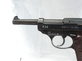 PRISTINE, WALTHER, P-38(AC 44) CAL. 9MM, SER. 69131. - 4 of 11