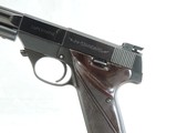 MINTY HIGH STANDARD SUPERMATIC, MDL. S-101, CAL. .22LR, SER. 453569 MFG. HAMDEN, CT. - 3 of 12