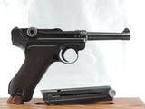 PRISTINE, MAUSER LUGER P.08, S/42, CAL 9MM, SER. 6528V. MFG. 1937. RACK QUEEN!!! - 5 of 13