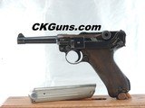 MAUSER P.08 LUGER "42", 9MM, SER. 5316i, MFG. 1940. LOVELY CONDITION!!! - 1 of 14