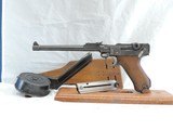 AWESOME "RIG"* ARTILLERY LUGER P.08, CAL. 9MM SER.1439k MFG. 1917. BEAUTY!!! - 5 of 19
