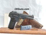 FN BROWNING 1900, CAL. 32ACP, SER. 332764, MFG. 1905, WITH CAPTURE PAPERS. VAULT QUEEN!!!!! - 1 of 17