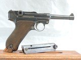 AWESOME 1908 FIRST SHIPMENT DWM P.08 LUGER, CAL. 9MM, SER. 8319a. - 5 of 14