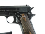 NAZI KONGSBERG ARSENAL COLT 1914 CAL. 45ACP SER. 28475, DATED 1942. NAZI OCCUPATION!!! - 3 of 16